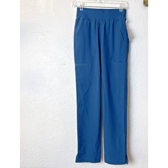 Cherokee Infinity Womens Tapered Leg Scrub Pant CK065A Size XXS CNA Vet Lab NWT - Picture 1 of 7